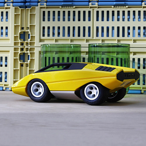 Машина PLAYFOREVER "Mini UFO Canarina", желтая